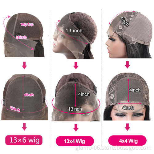 2021 New Arrival Hot Selling HD Lace Virgin Full Cuticle Aligned Lace Front Closure Human Hair Wig Pre-Plucked Human Hair Wig